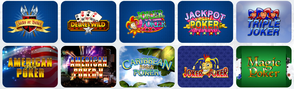 Video Poker BetOSpin Casino
